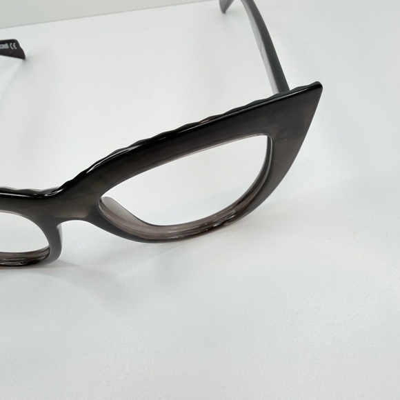 JUST‎ CAVALLI JC746S CatEye Sunglasses Frames only 52•18•140 Black Oversized main image 4